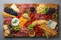 una tabla de charcuteria gourmet para 8 personas